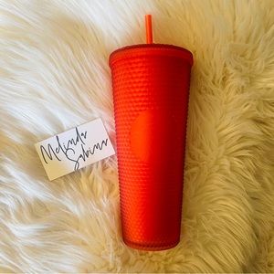 Brand new Starbucks 2020 Red Studded Holiday Plastic Tumbler